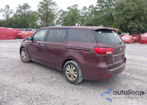2017 Kia Sedona Lx z USA, uszkodzony, nr VIN KNDMB5C12H6228653